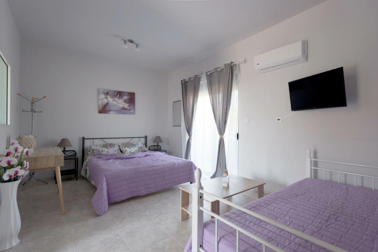 Paulsia Apartments Psinthos Bagian luar foto